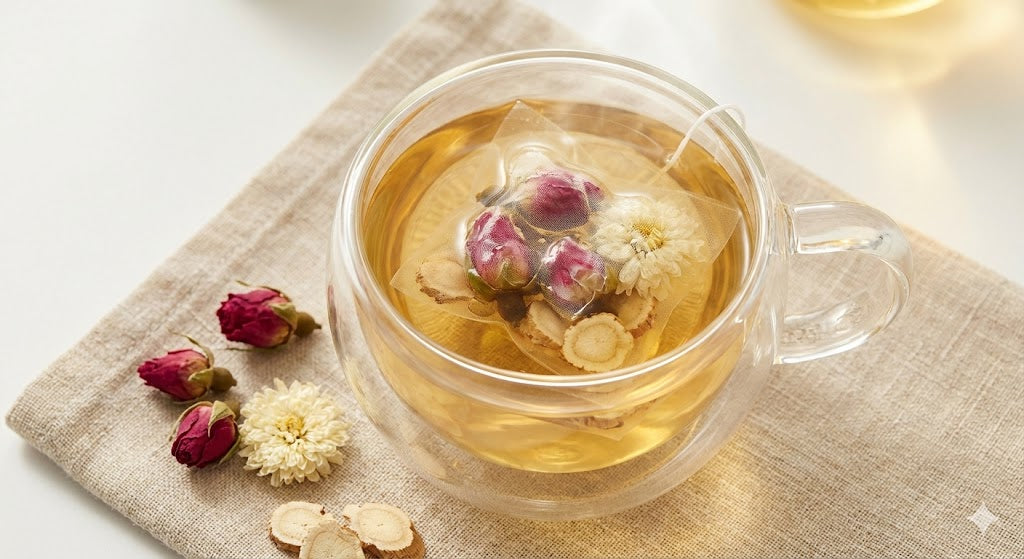 Herb guru® Floral Harmony Ginseng Herbal Tea