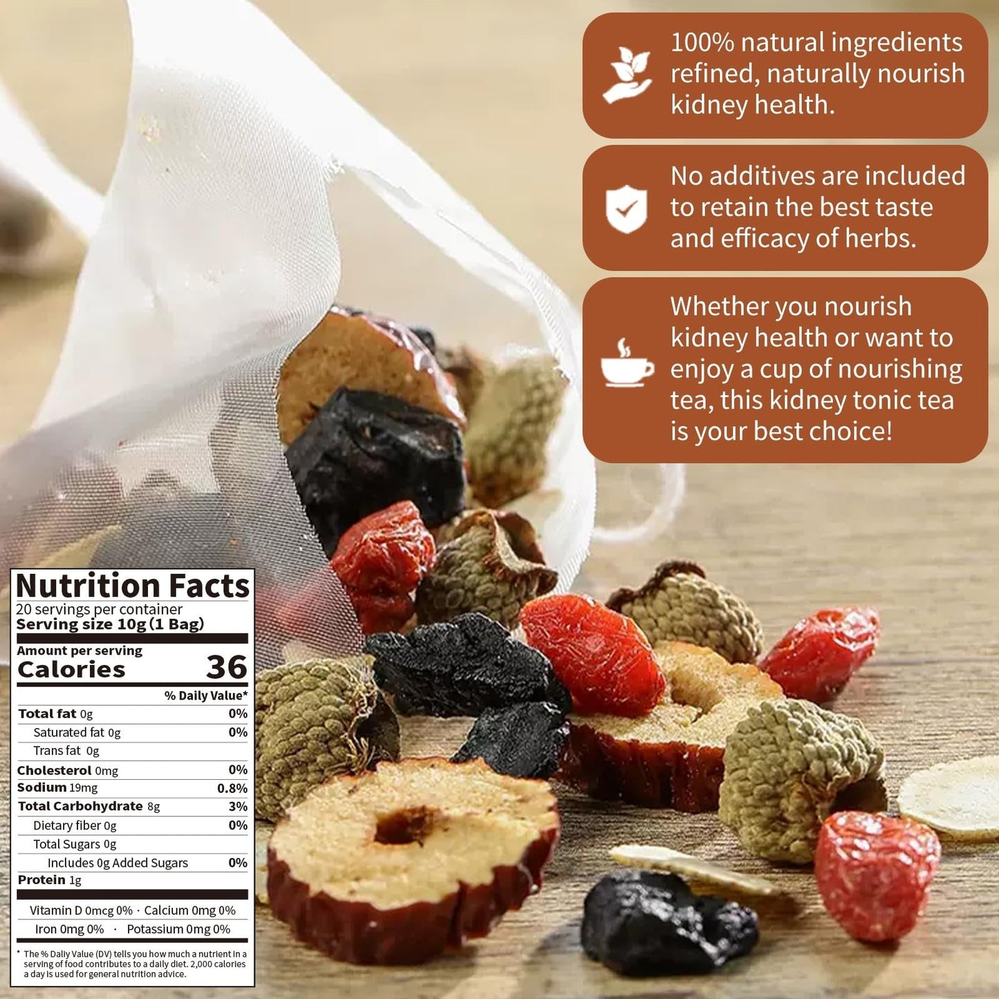 Herb guru® Ginseng & Mulberry Herbal Tea