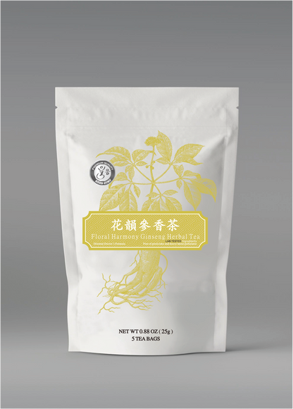 Floral Harmony Ginseng Herbal Tea