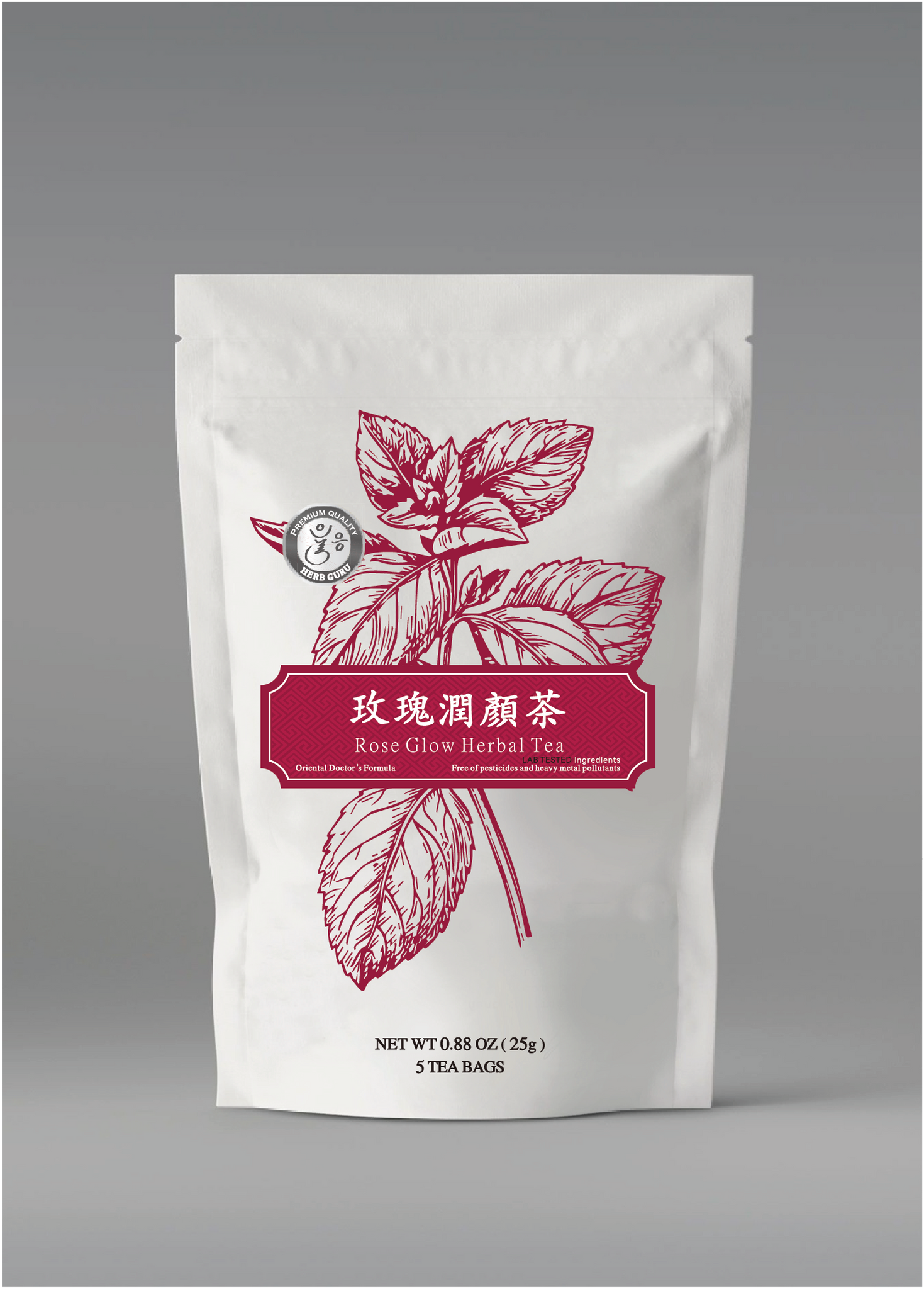 Rose Glow Herbal Tea