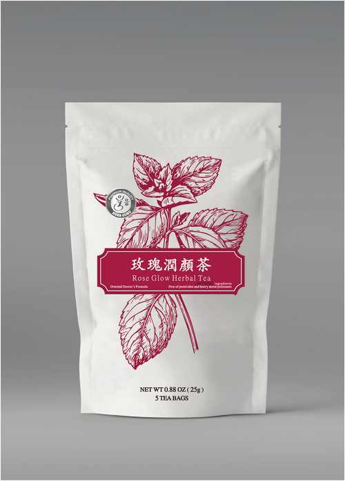 Rose Glow Herbal Tea