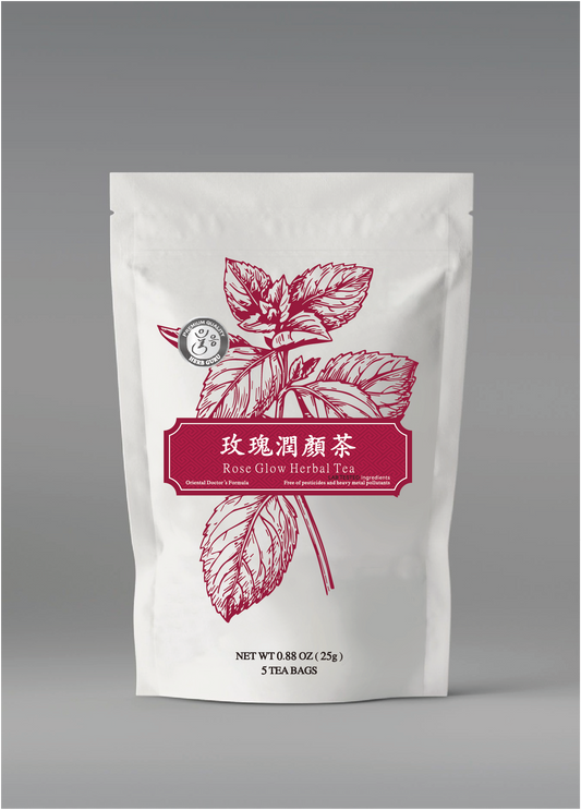 Rose Glow Herbal Tea