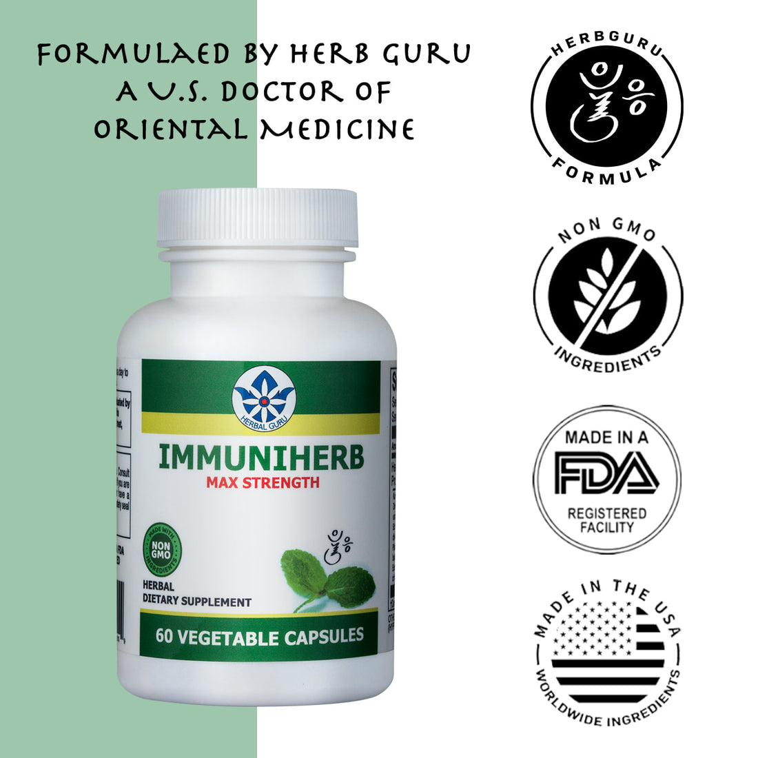 IMMUNIHERB Herbal Dietary Supplement