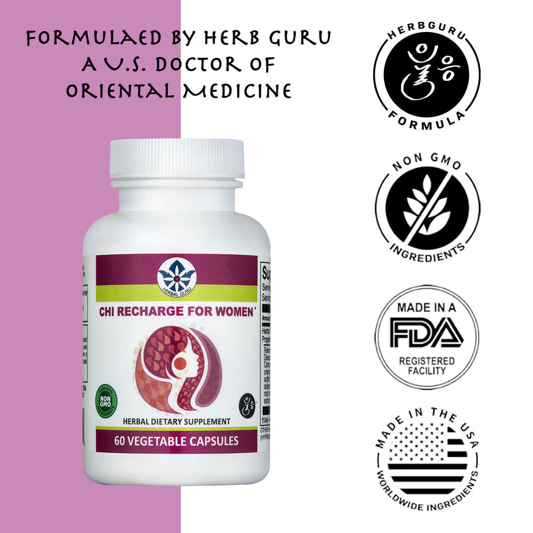 CHI RECHARGE FOR WOMEN Herbal Dietary Supplement
