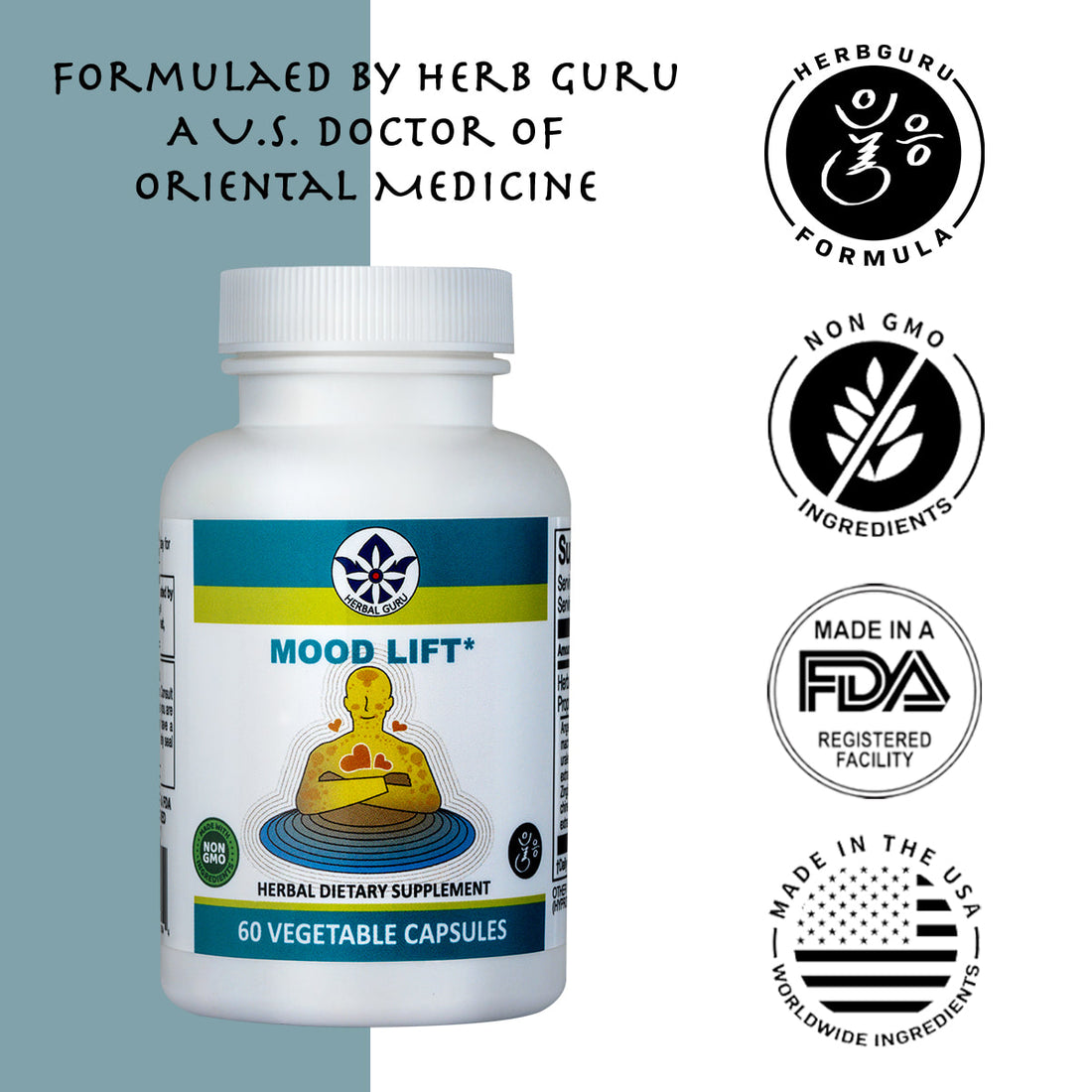 MOOD LIFT Herbal Dietary Supplement