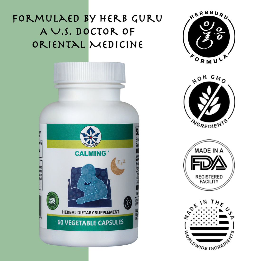 CALMING Herbal Dietary Supplement