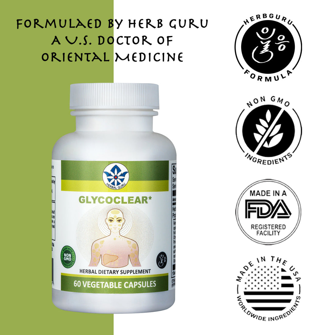 GLYCOCLEAR Herbal Dietary Supplement