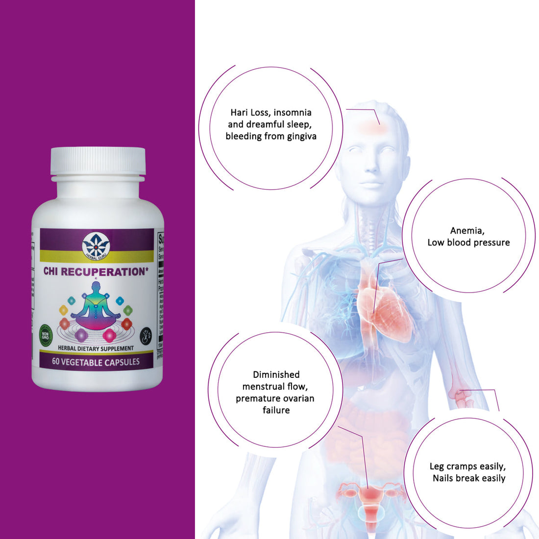 CHI RECUPERATION Herbal Dietary Supplement